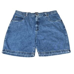 Harbor Bay Men’s Denim Shorts Size 44 Big & Tall Blue Jean Shorts 100% Cotton